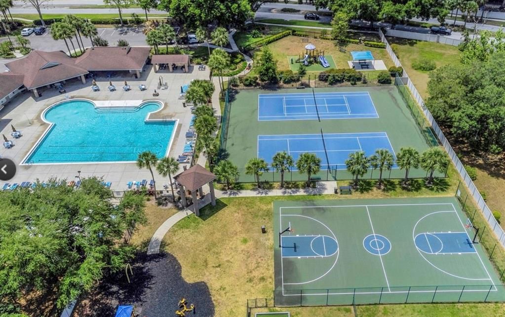 Community Pool and Courts