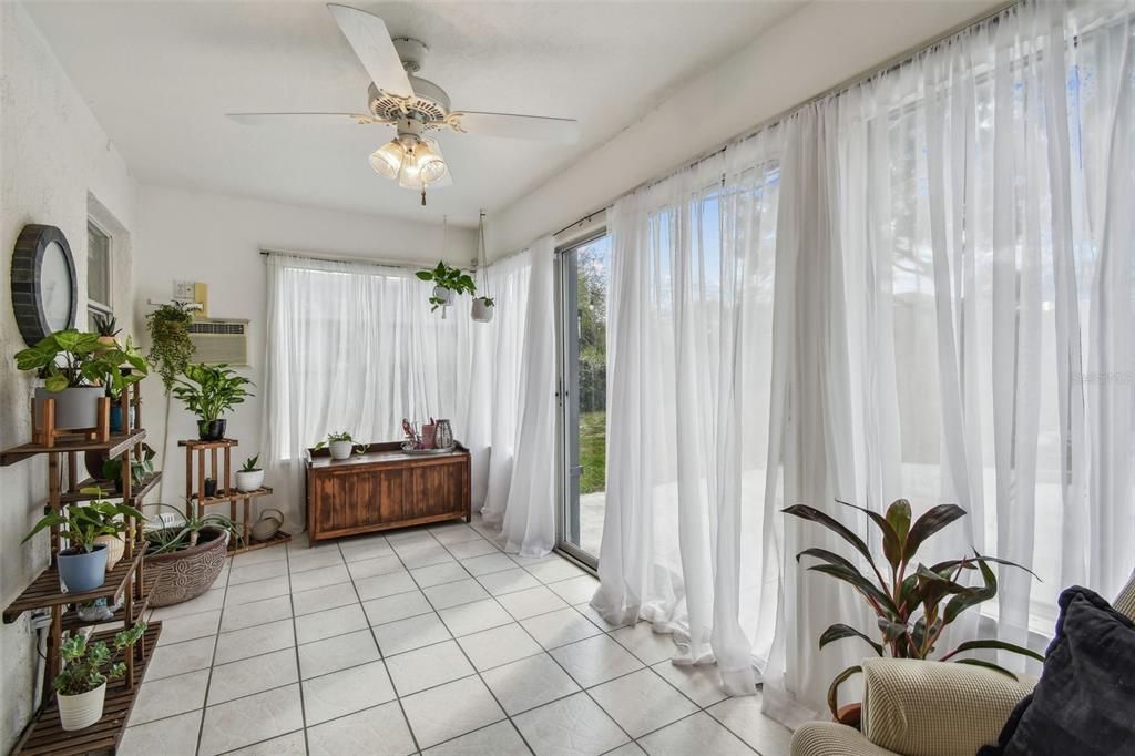 Sunroom with A/C