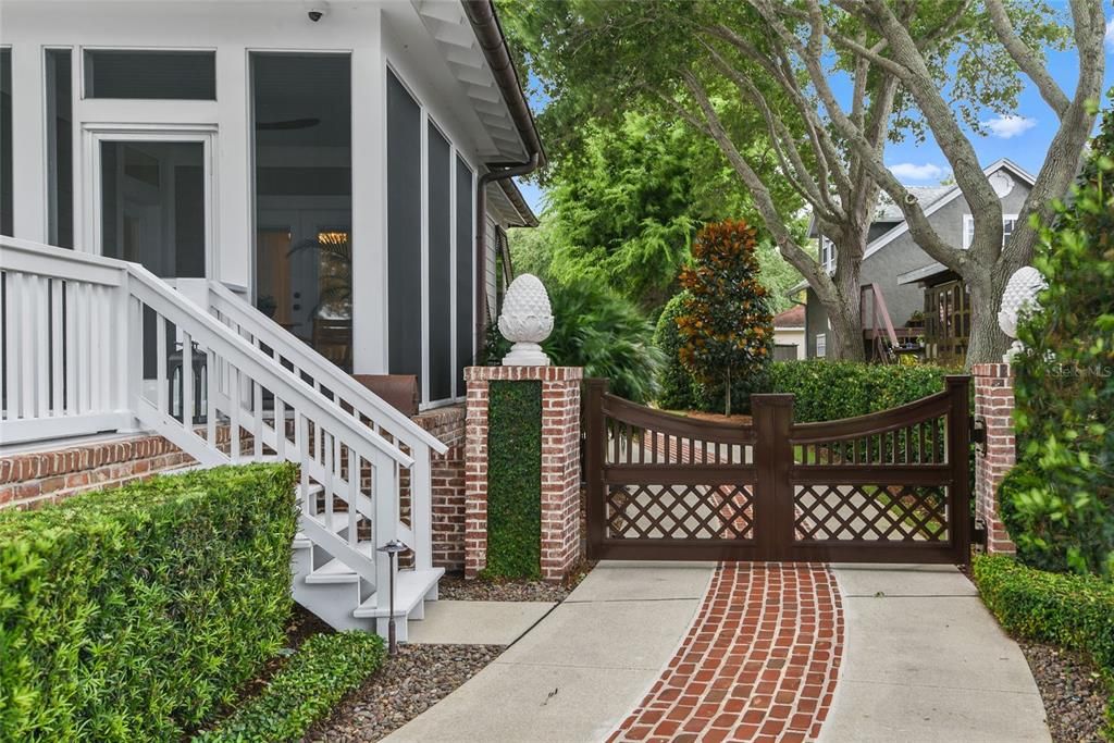 Gated Driveway