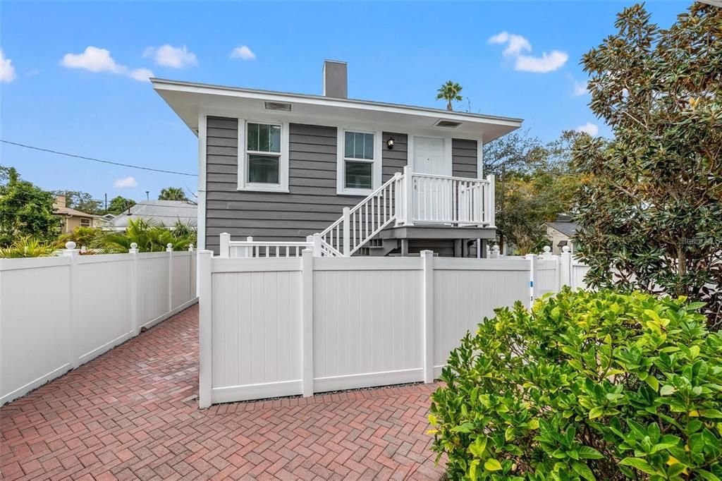 Garage Apartment - Walkup over Two Car Garage