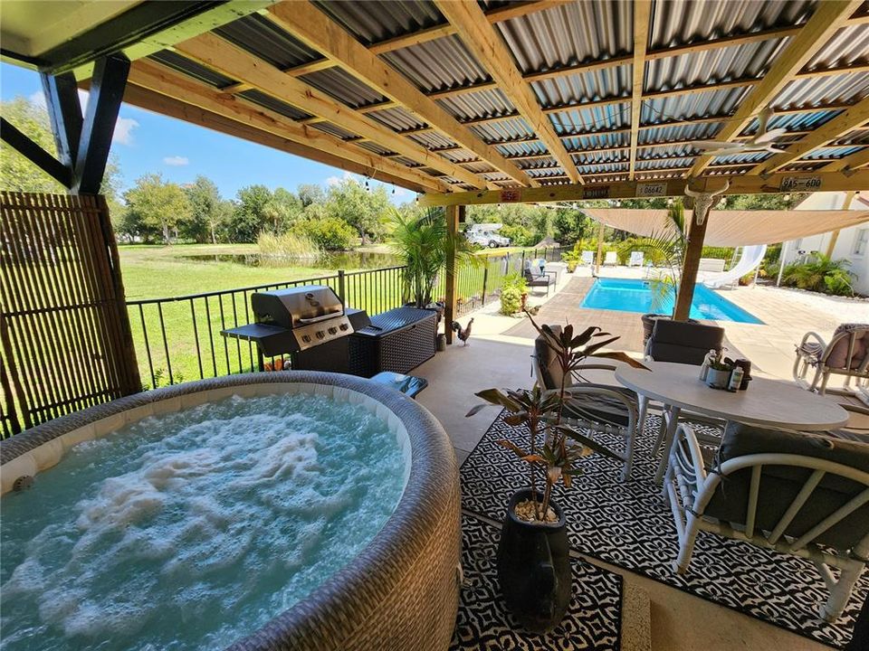 Front Home - Covered Outdoor Living Area