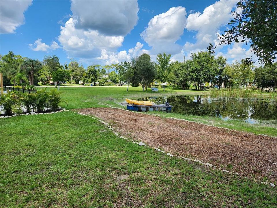 View Of The Pond On The Adjacent Lot