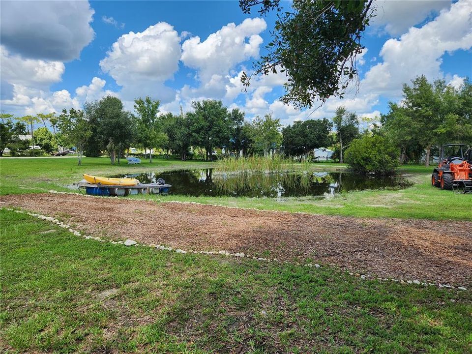 View Of The Pond On The Adjacent Lot