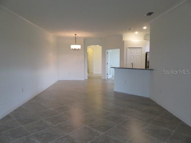 Family room/ dining area