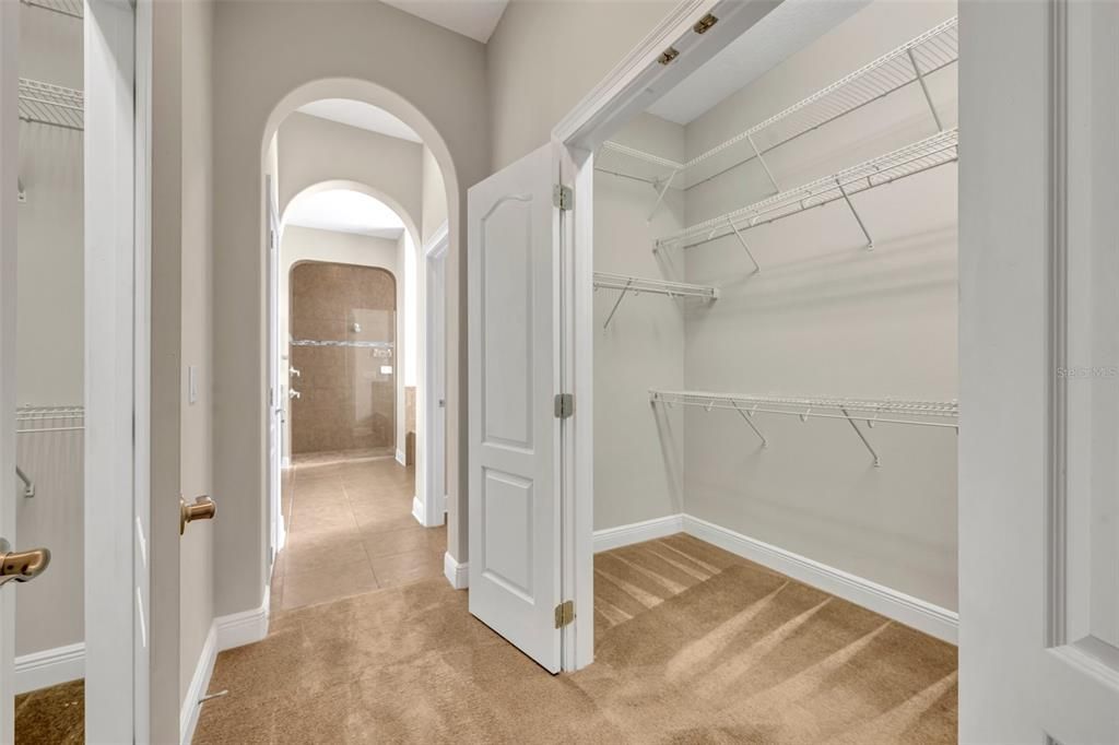 Master Walk-in Closet