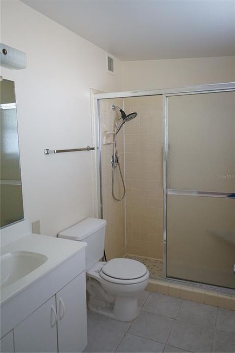 primary bath with walk in shower