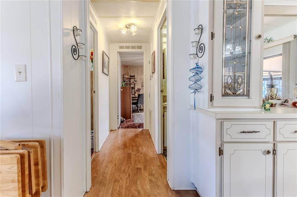 Hallway to bedrooms