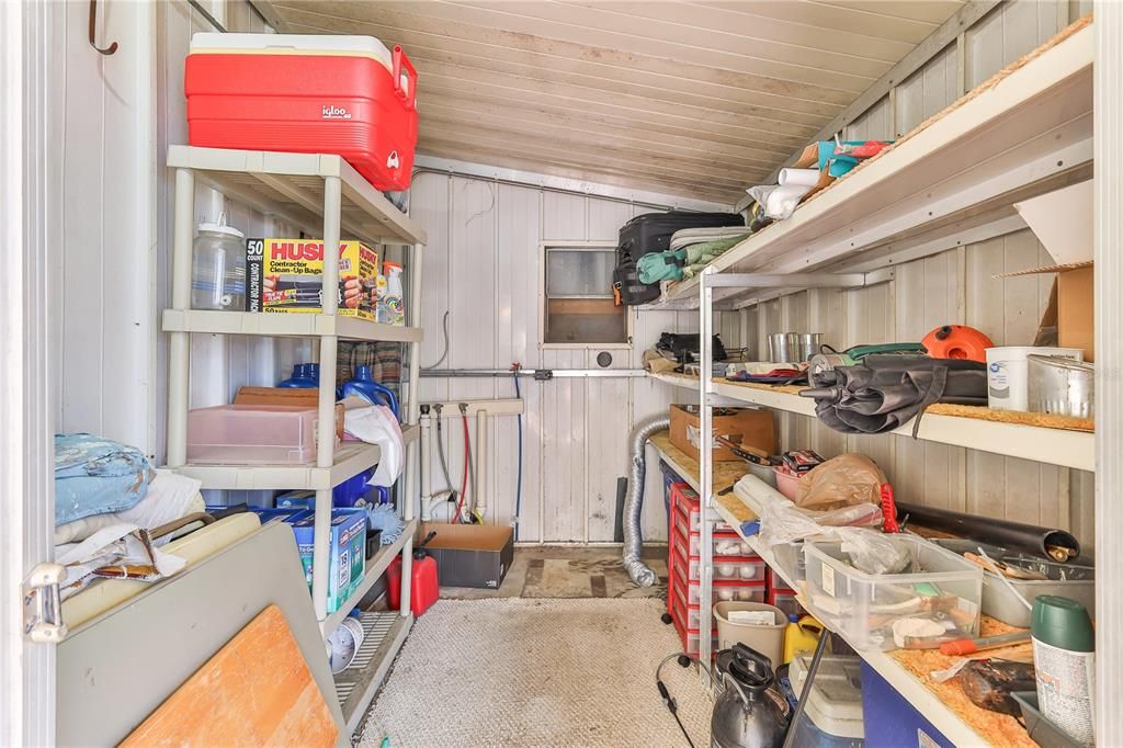 Laundry room and storage