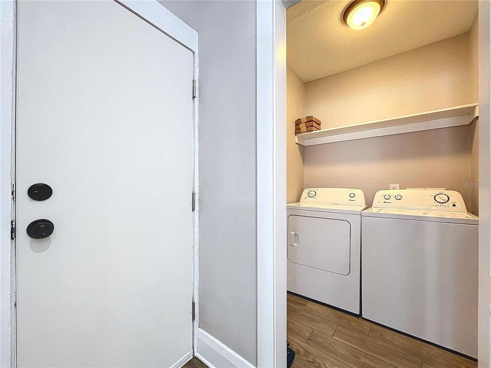 Indoor Laundry Room