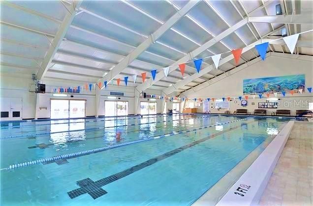 indoor lap pool