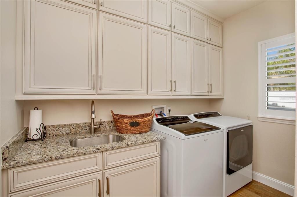 Laundry room, first floor