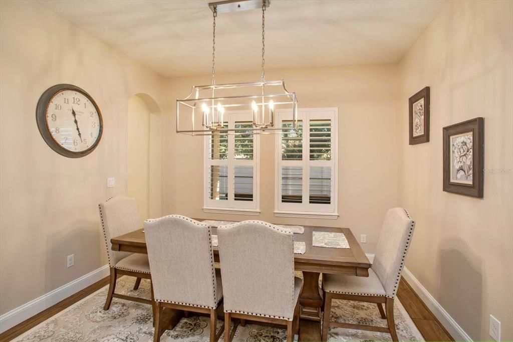 Kitchen dinning area