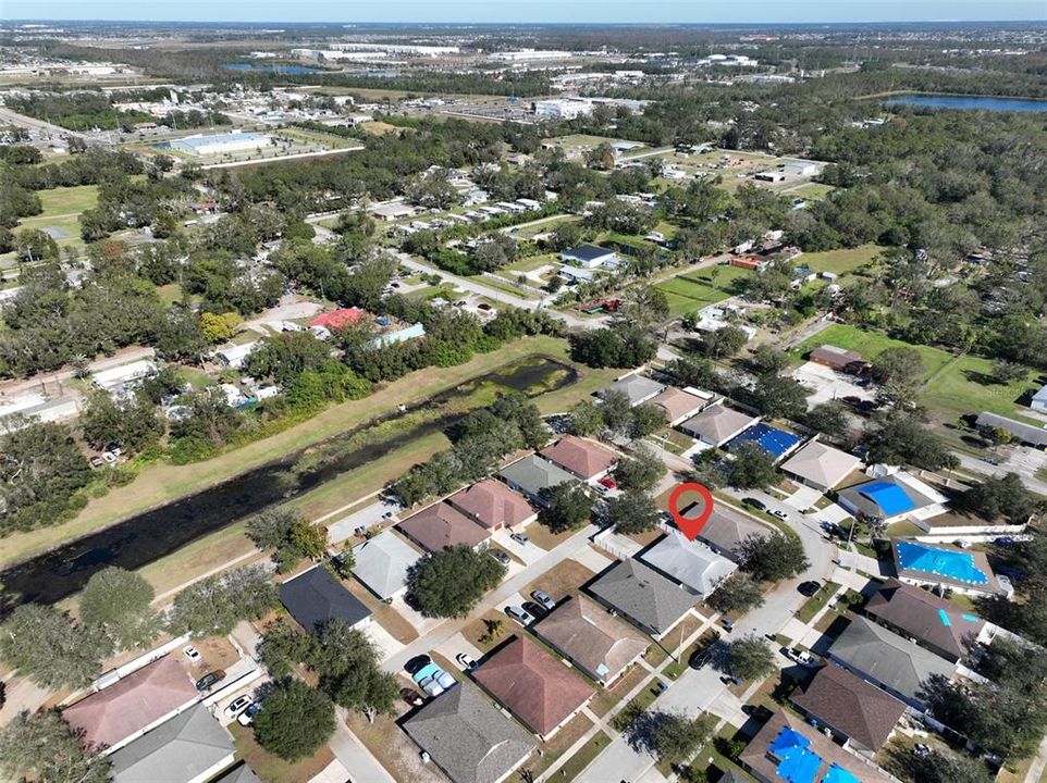 Aerial Bayou Pass