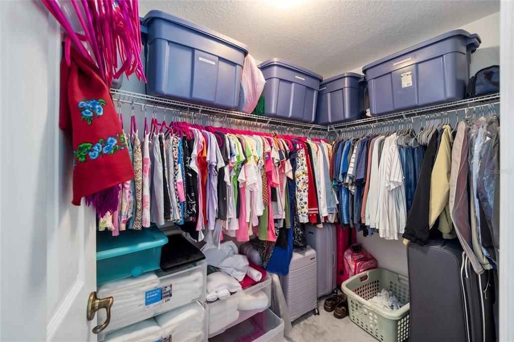 Primary Walk-In Closet