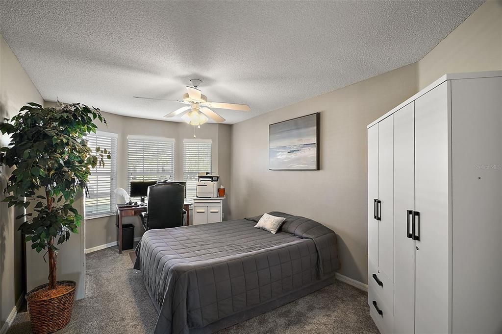 Bedroom 2 with bay window