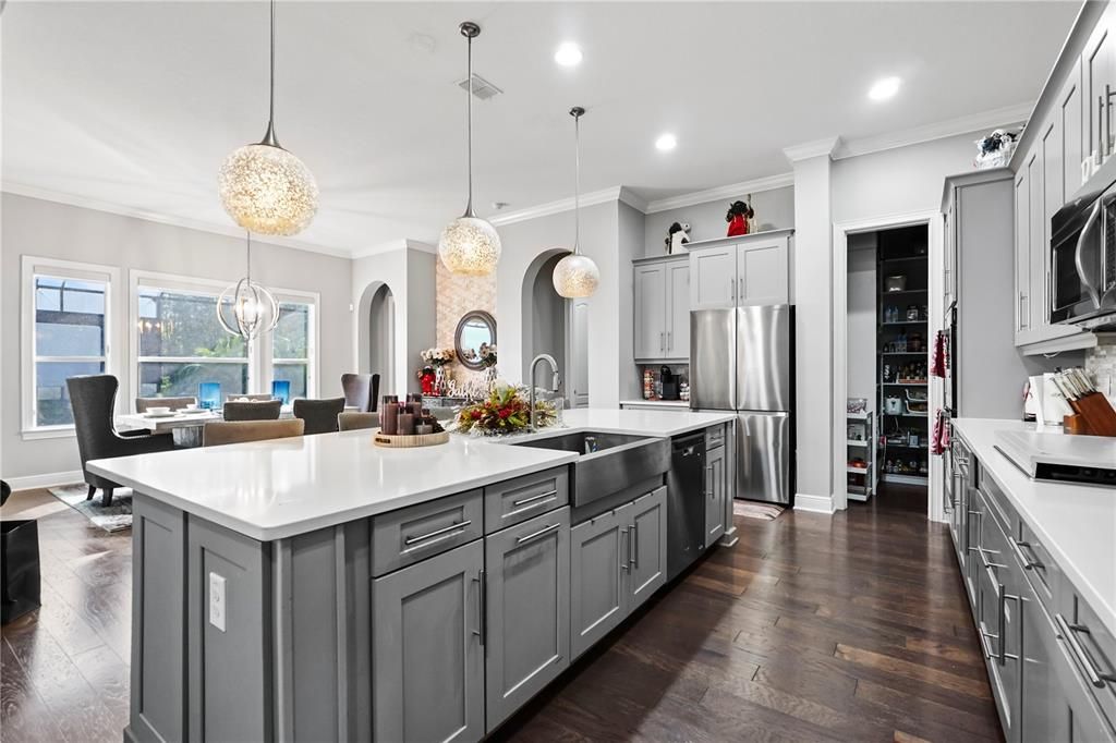 KITCHEN-BREAKFAST NOOK VIEW