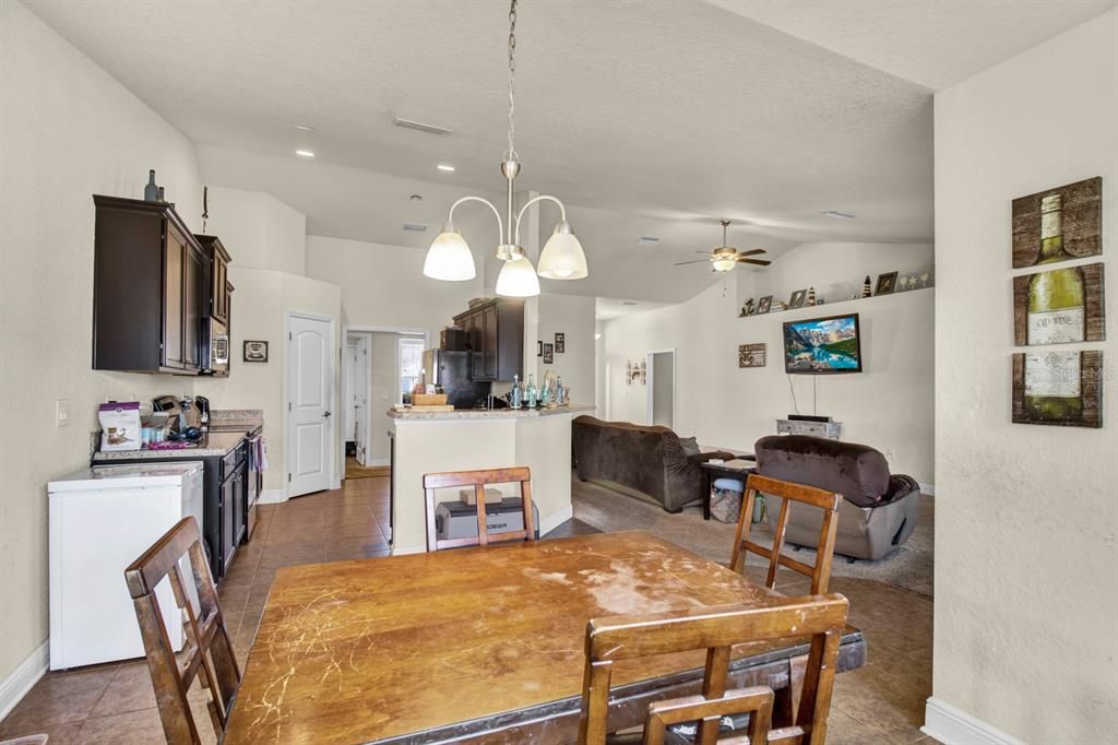 Breakfast Nook off Kitchen