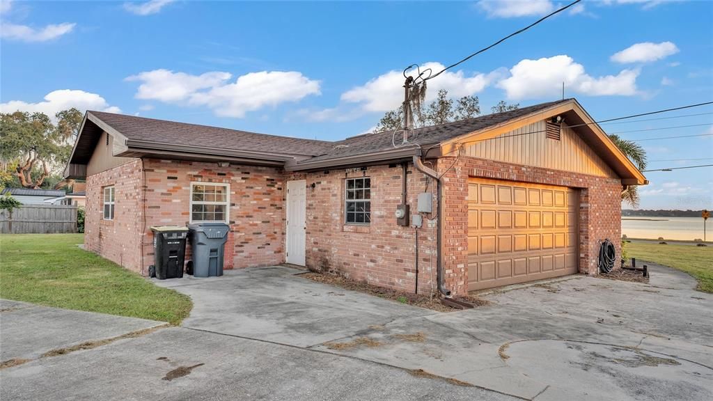 side entry 2 car garage