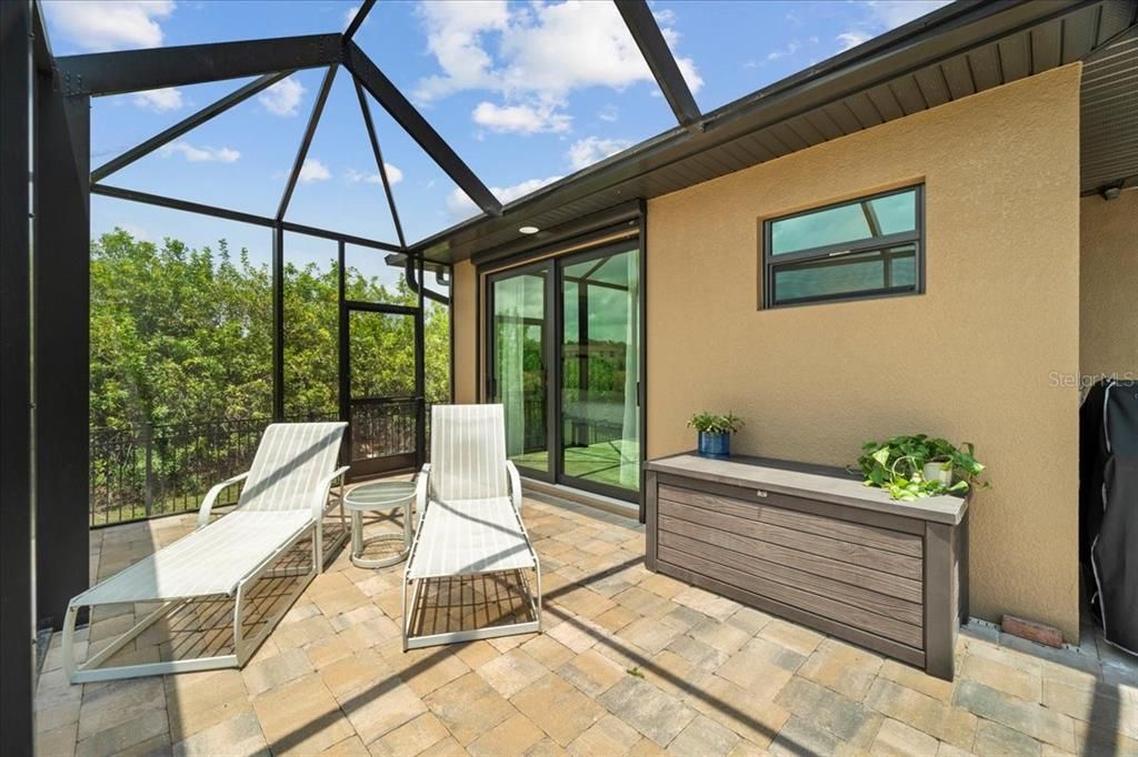 Extended pool deck offers plenty of room for sunbathing!