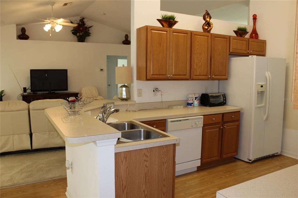 Kitchen with Double SinK