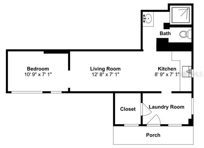 Active With Contract: $1,525 (1 beds, 1 baths, 400 Square Feet)