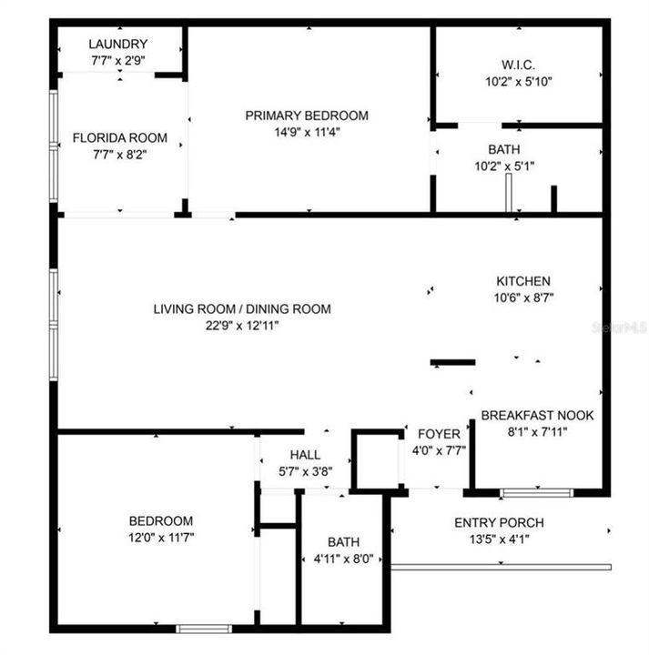 En Venta: $180,000 (2 camas, 2 baños, 1103 Pies cuadrados)