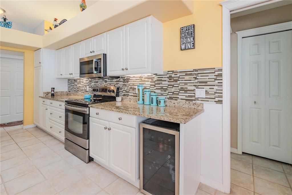 Kitchen w/Wine Refrigerator