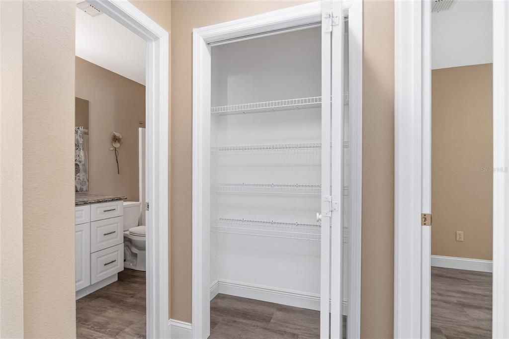 hall linen closet