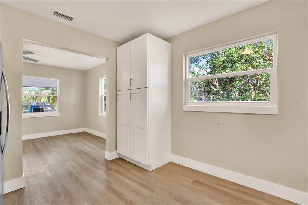 Spacious kitchen