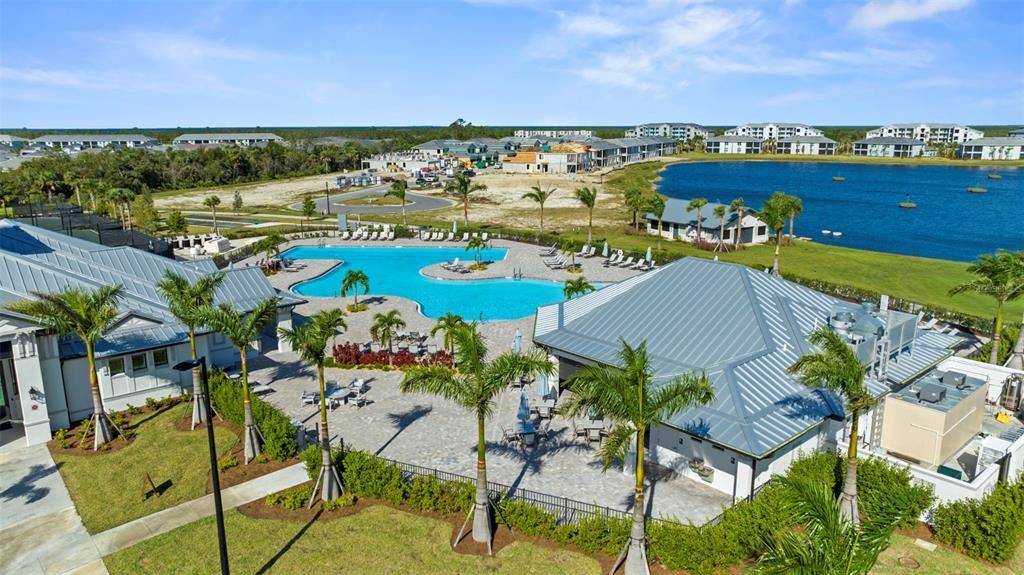 Tiki Bar and Resort Pool