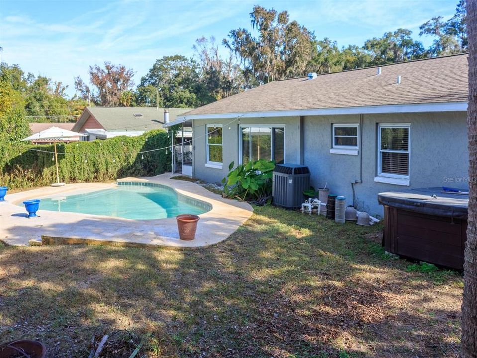 Backyard & Inground Pool