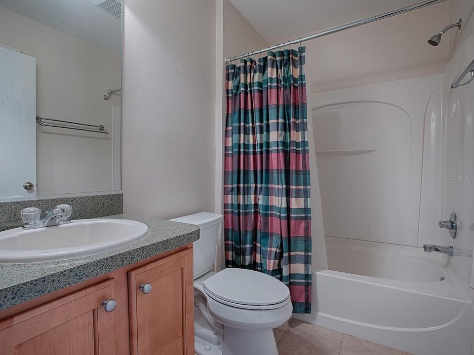 GUEST BATH WITH TUB AND SHOWER COMBO