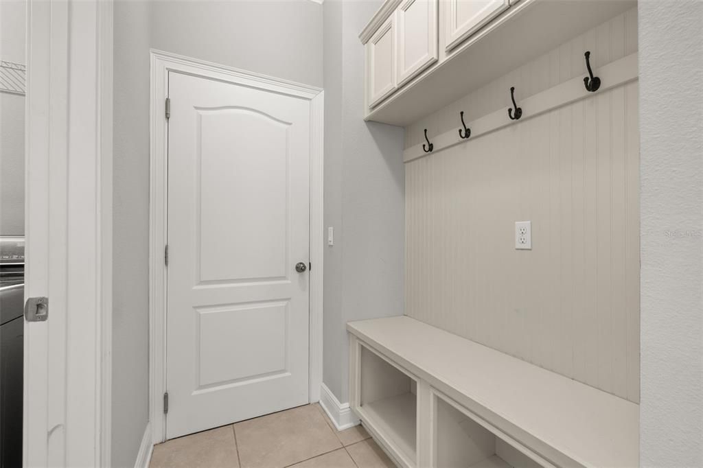 Mud room/Garage Entry off kitchen