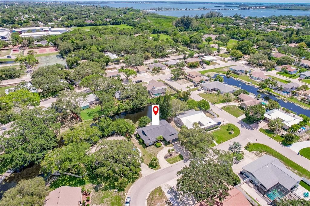 Sarasota Bay in Distance