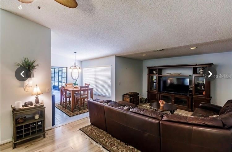 Family Room with view to Breakfast Area and onto Lanai