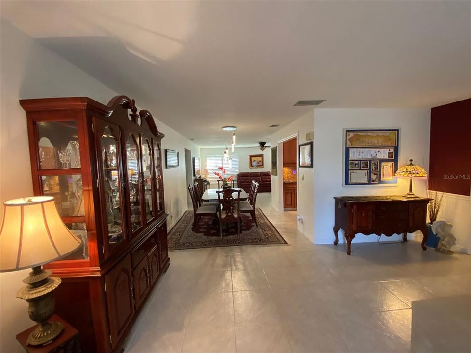 Large Open Floor Plan. View From Front Door