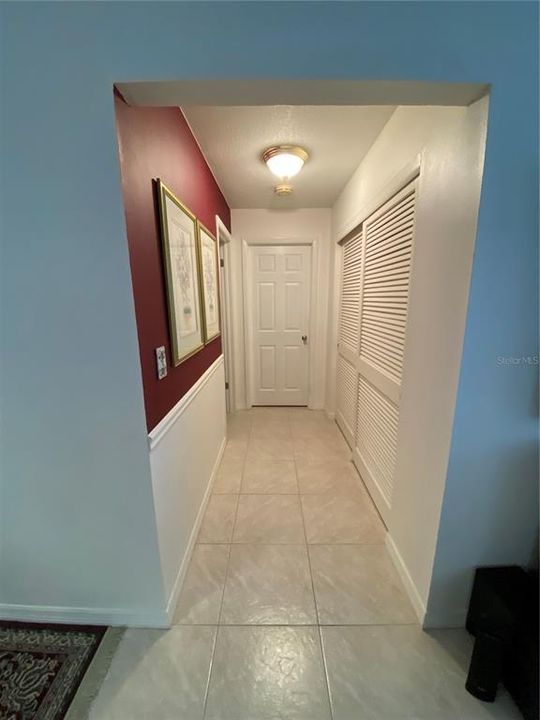 Large Storage Closet in Hallway