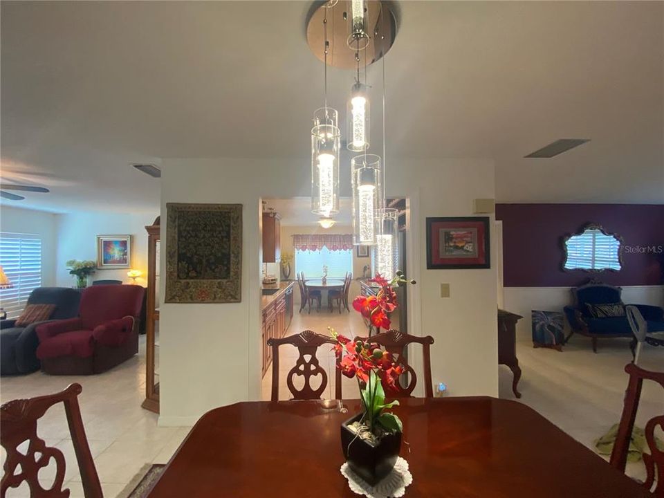 Contemporary Lighting Dining Room