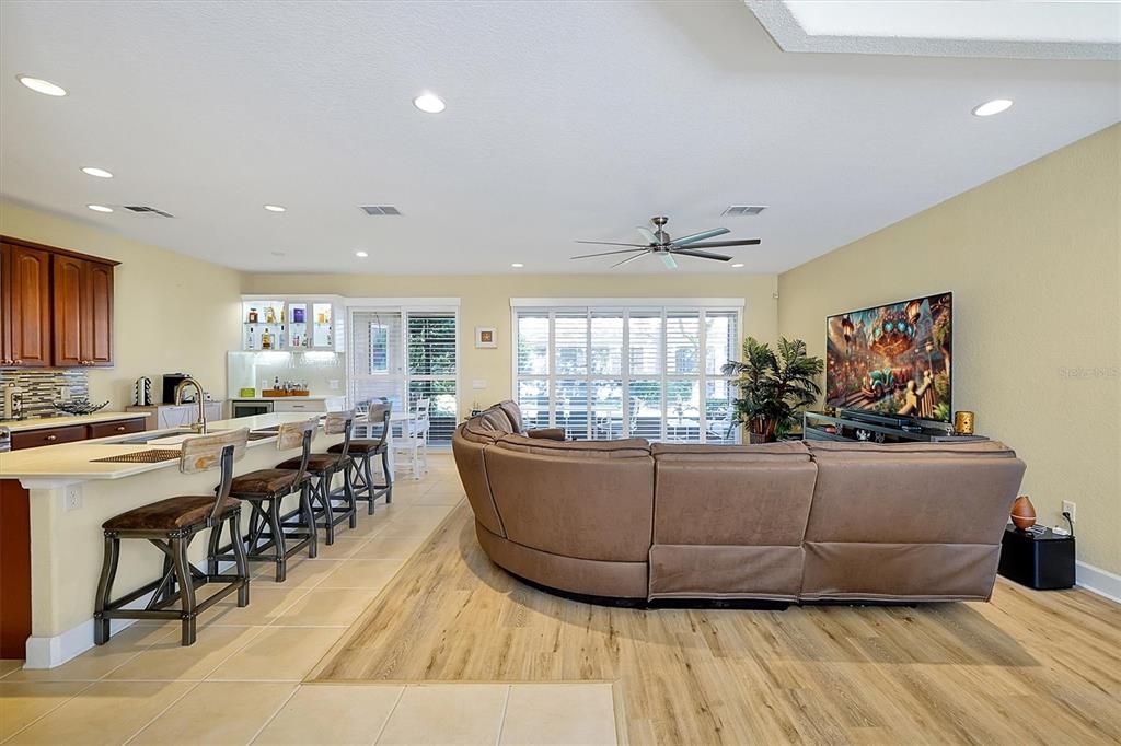 Living Room and Kitchen