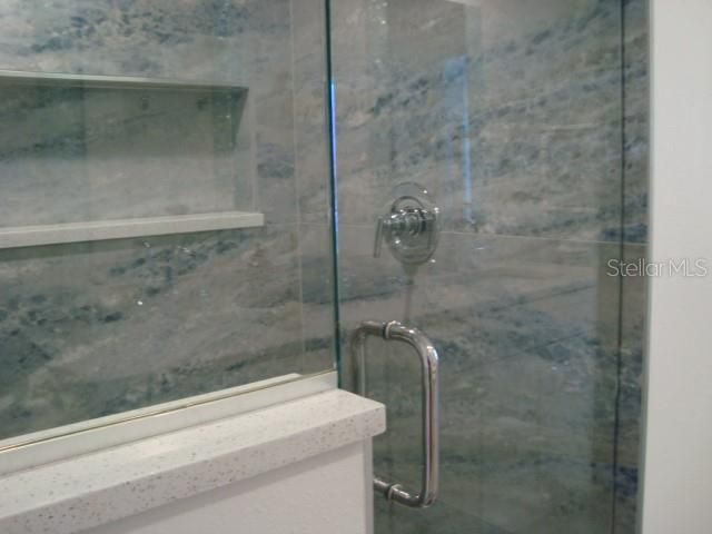 REMODELED WALK IN SHOWER