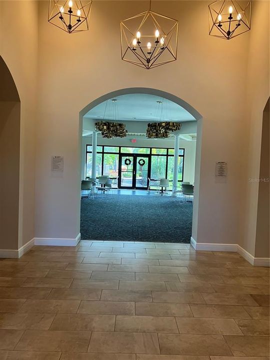 Entrance to the Grand Salon of the Club House.