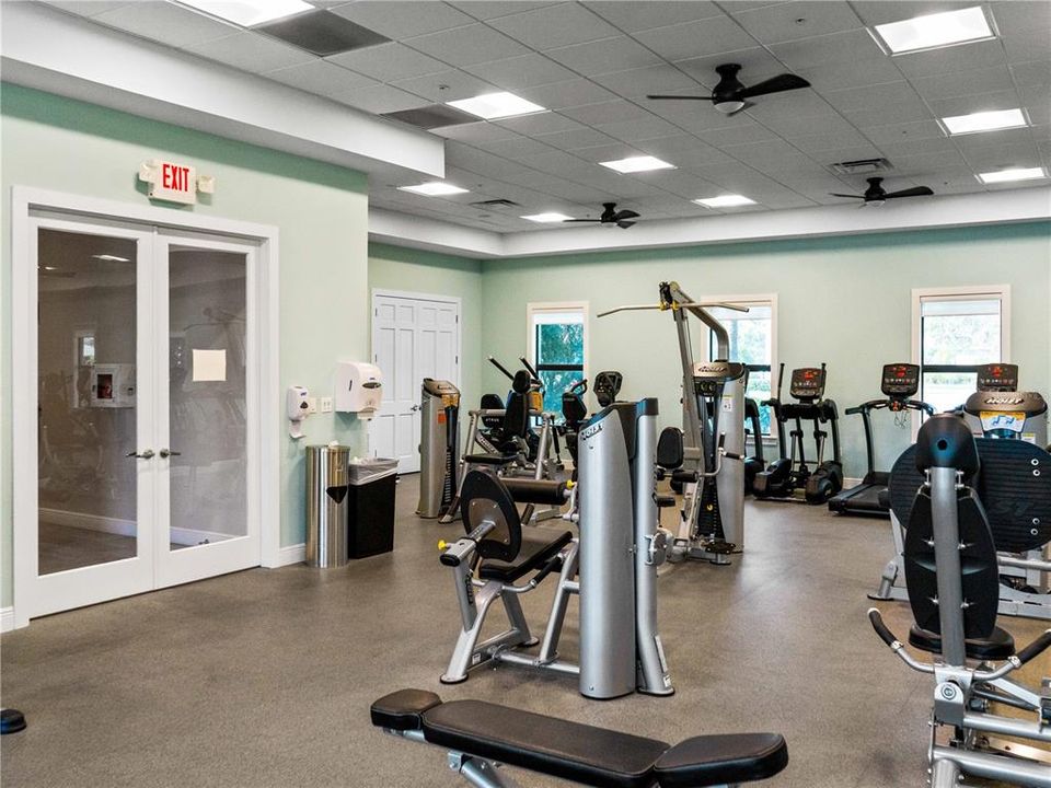 Recently Updated Fitness Center.  So Easy to Stay Fit!