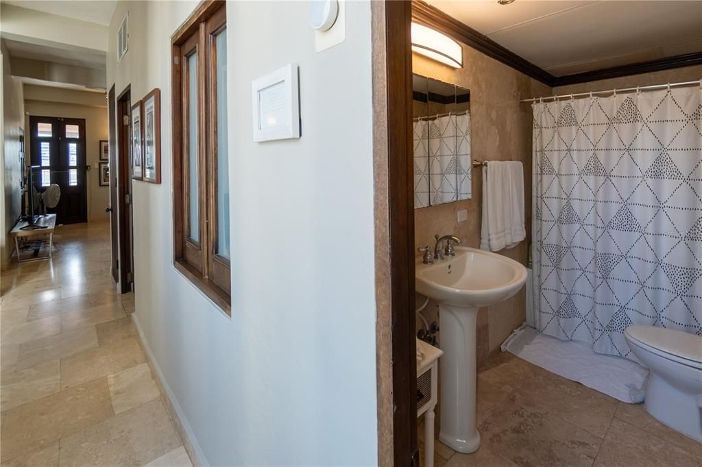 Secondary Bathroom entrance