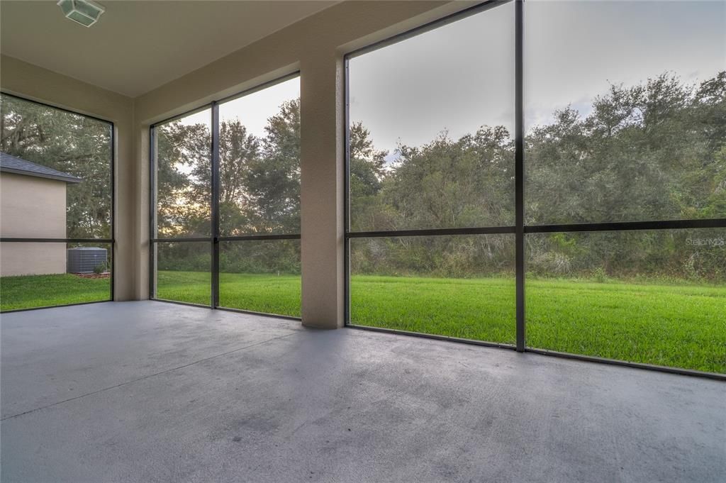 screened patio