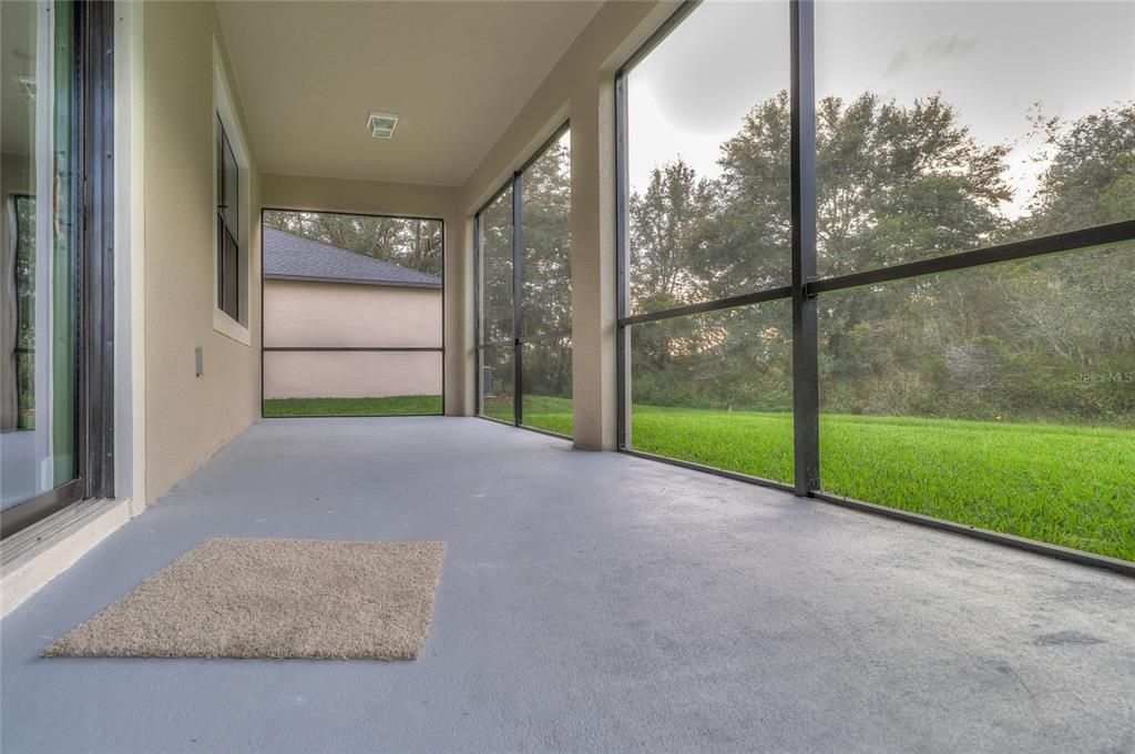 screened patio