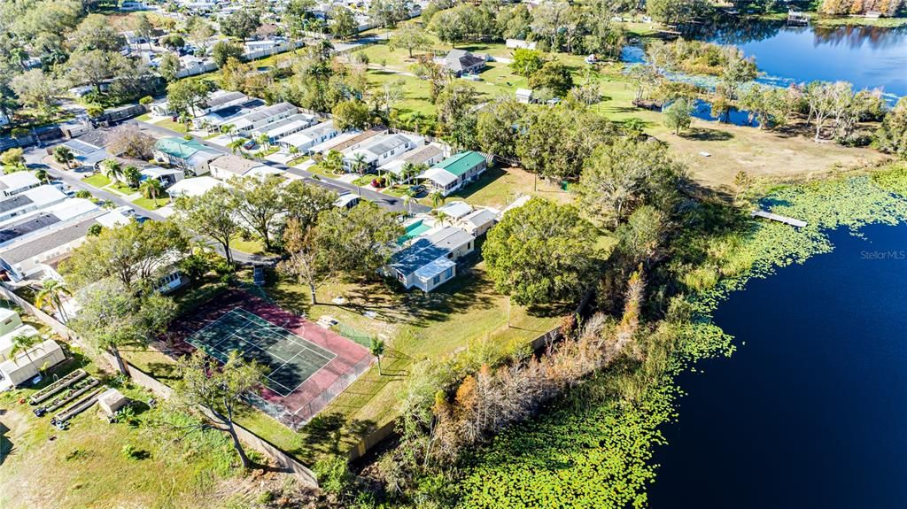 Another view of the community and Lake Linda