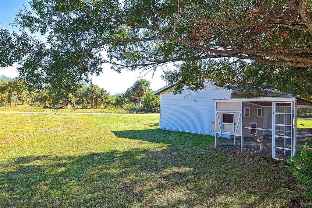 20x20 garage or storage building with 50amp electric of Main Residence at Tall Palms Ranch