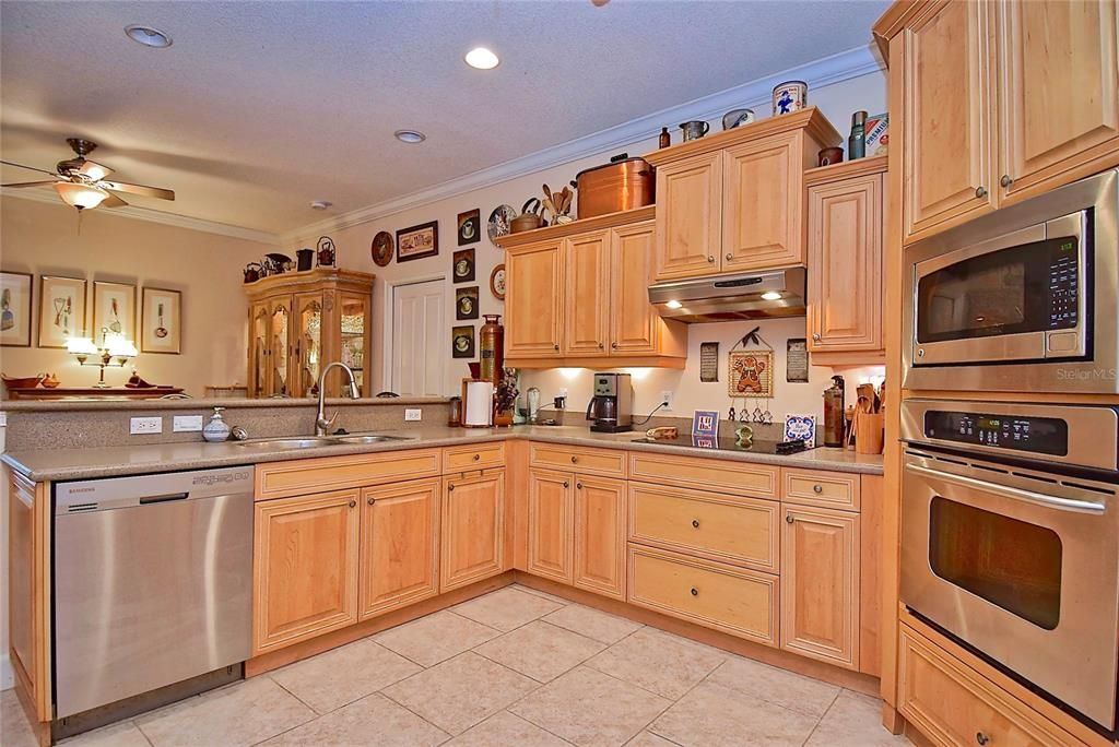 Largest Kitchen of Main Residence at Tall Palms Ranch