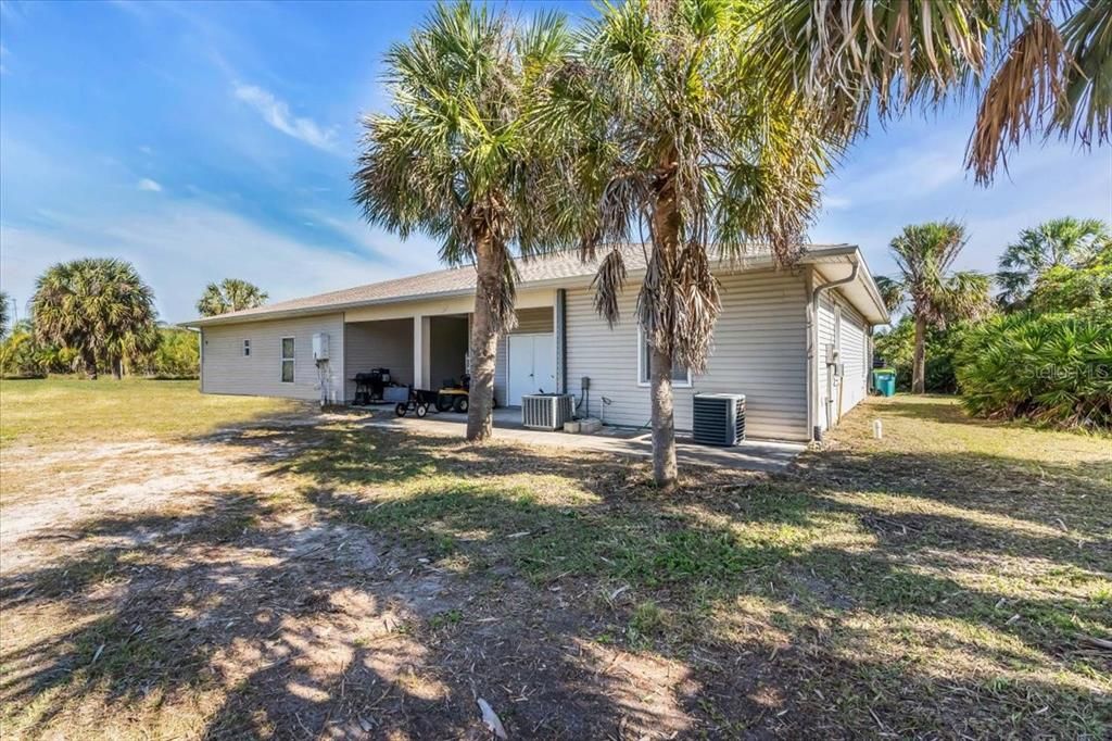 Backside of Duplex at Tall Palms Ranch