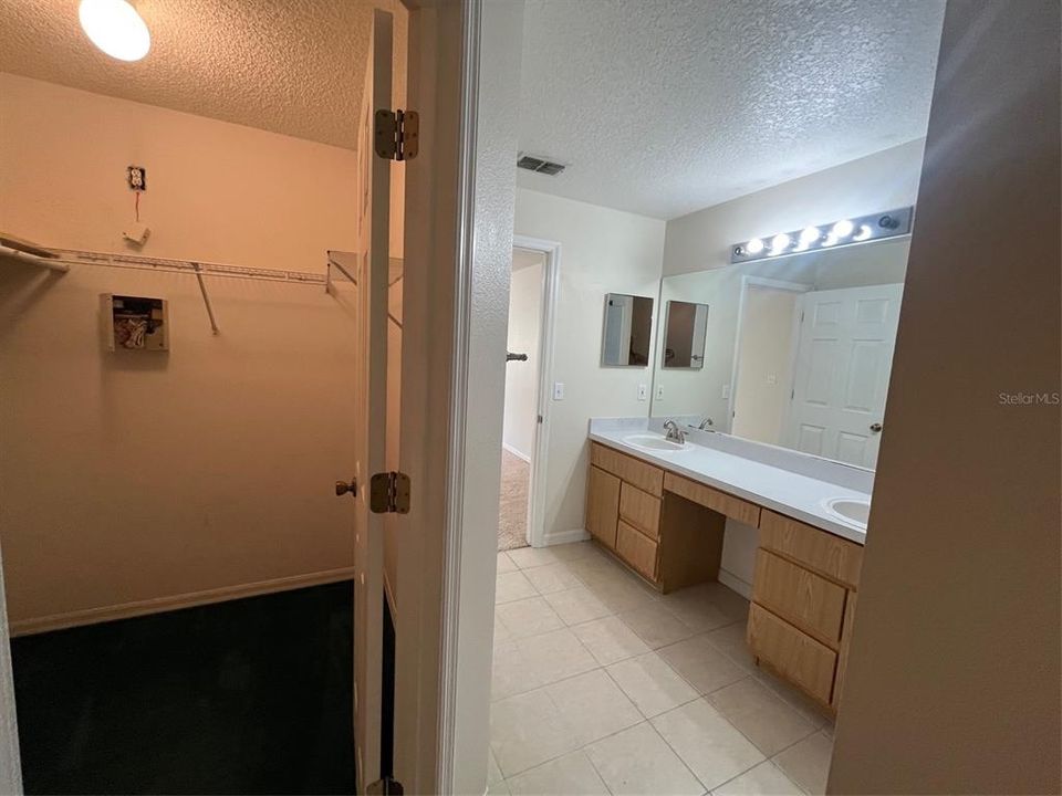 master bath/closet